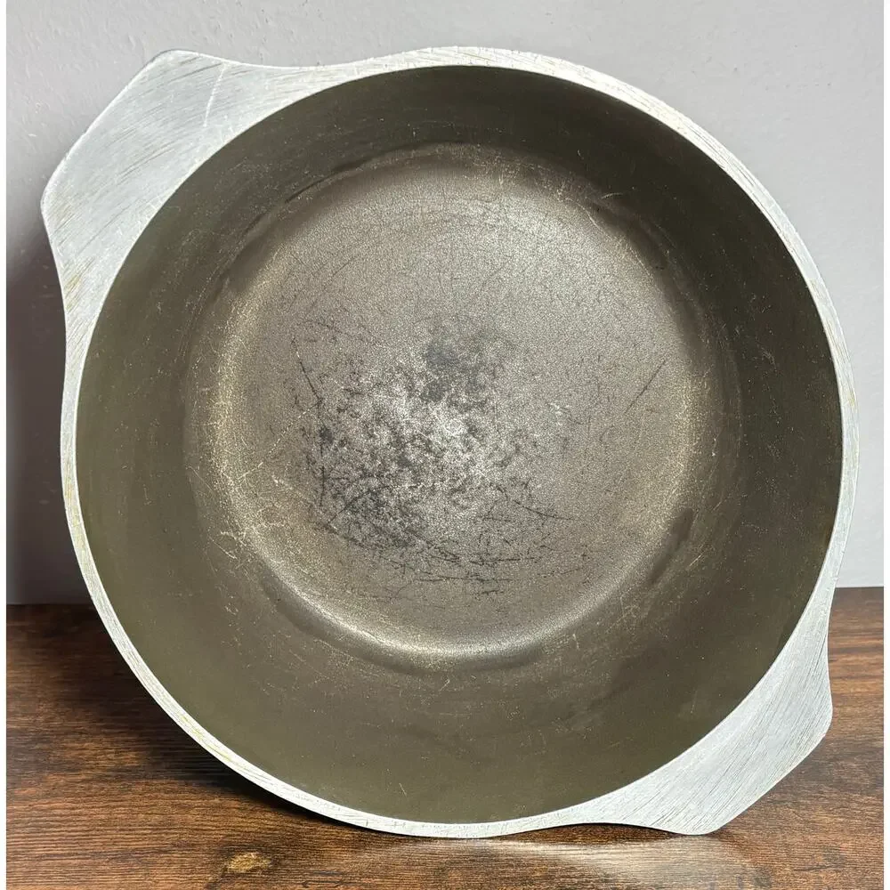 Vintage Club Classic Cookware Pressed Aluminum 5 Qt Stockpot Speckled Gray
